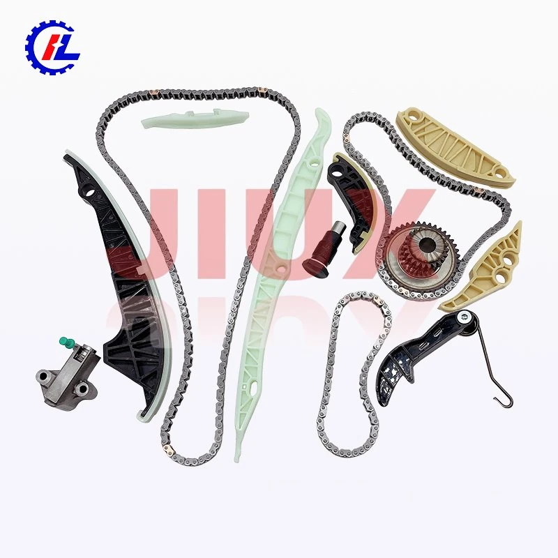 EA888 Motordistributiekettingset met distributiekettingspanner Geleiderailvervanging voor Audi A4 A7 Q5 Q7 Volkswagen Tiguan Touareg 1.8T 2.0T 06K109158AD